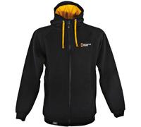 Singing Rock Felpa da uomo con cappuccio a tutta zip Nero Taglia L