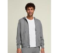 Felpa da uomo Wilson M Team Zip Hoodie Medium Gray Heather L