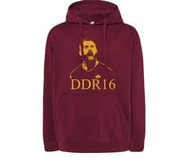 Felpa daniele De rossi con cappuccio o girocollo calciatore romano ddr 16