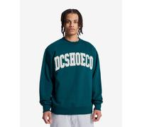 Felpa DC Shoes Varsity verde bianco - XL