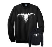 Felpa DEATH NOTE MANGA cartoon serie tv con e senza cappuccio nera riproduzione