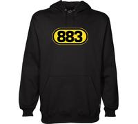 Felpa degli 883 Max Pezzali unisex maglia cappuccio o girocollo unisex