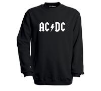 Felpa degli ACDC rock metal ac dc cappuccio o giro Unisex uomo donna bambino