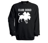 Felpa dei CLUB DOGO v3 jake la furia cappuccio o giro Unisex uomo donna bambino