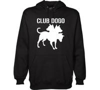 Felpa dei CLUB DOGO v3 jake la furia cappuccio o giro Unisex uomo donna bambino