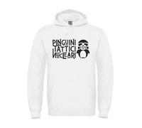 Felpa dei PINGUINI TATTICI NUCLEARI girocollo o cappuccio unisex uomo donna bamb