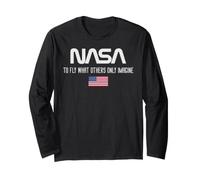 Felpa della NASA To Fly What Others Only Imagine Maglia a Manica