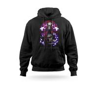 Felpa Devil Union Black Clover Anime con Cappuccio Uomo Donna Bambini Cosplay