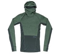 Felpa Devold TUVEGGA MERINO HOODIE WMN (WOODS) Donna L