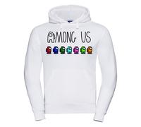 Felpa di Among Us Impostor con cappuccio bambino bambina ragazzi unisex