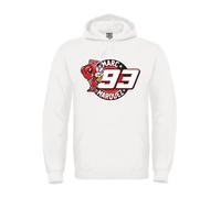 Felpa di Marc Marquez 93 ducati unisex uomo donna bambino moto gp