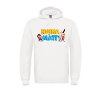 Felpa di Ninna e Matti 2023bambino bambina unisex con Cappuccio mattiz