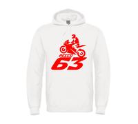 Felpa di Pecco Bagnaia 63 campione del mondo moto vr46 tshirt adulto bambino