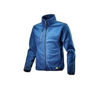 Felpa Diadora Sweat Pile FZ Blu Denim Scuro - 702.172118