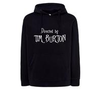 FELPA Directed by Tim Burton Regista Nightmare before nera Cappuccio o Girocollo