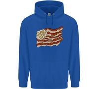 Felpa Divertente Con Bandiera A Stelle E Strisce Degli Stati Uniti Uomo