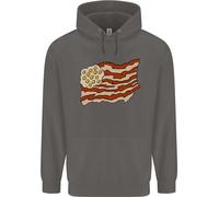 Felpa Divertente Con Bandiera A Stelle E Strisce Degli Stati Uniti Uomo