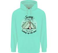 Felpa Divertente Da Campeggio Scusa Per Ciò Che Ho Detto Uomo