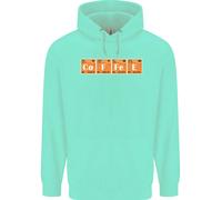 Felpa Divertente Da Geek Della Chimica Con Tavola Periodica Del Caffè