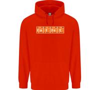 Felpa Divertente Da Geek Della Chimica Con Tavola Periodica Del Caffè