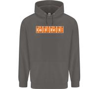 Felpa Divertente Da G ella Chimica Con Tavola Periodica Del Caffè