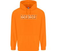 Felpa Divertente Da Geek Della Chimica Con Tavola Periodica Del Caffè