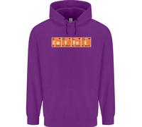 Felpa Divertente Da Geek Della Chimica Con Tavola Periodica Del Caffè