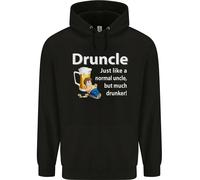 Felpa Divertente Da Uomo Druncle Come Un Normale Zio
