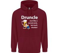 Felpa Divertente Da Uomo Druncle Come Un Normale Zio