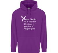 Felpa Divertente Di Natale Per Ragazze Cattive Di Babbo Natale Uomo