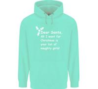 Felpa Divertente Di Natale Per Ragazze Cattive Di Babbo Natale Uomo