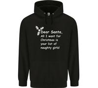 Felpa Divertente Di Natale Per Ragazze Cattive Di Babbo Natale Uomo