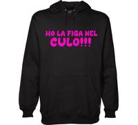 Felpa divertente di ROSARIO MUNIZ "Ho la figa nel culo" unisex uomo donna
