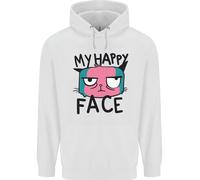 Felpa Divertente E Grumpy Uomo Con Il Mio Viso Felice