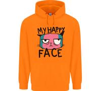 Felpa Divertente E Grumpy Uomo Con Il Mio Viso Felice