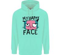 Felpa Divertente E Grumpy Uomo Con Il Mio Viso Felice