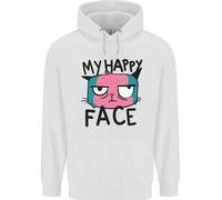 Felpa Divertente E Grumpy Uomo Con Il Mio Viso Felice