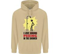 Felpa Divertente E Maleducata Uomo I Love Peeing In The Shower