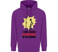 Felpa Divertente E Maleducata Uomo I Love Peeing In The Shower