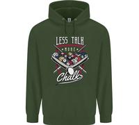 Felpa Divertente Per Bambini 9-Ball Pool Meno Parole Più Gesso