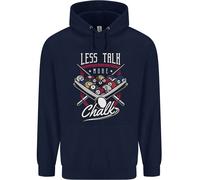 Felpa Divertente Per Bambini 9-Ball Pool Meno Parole Più Gesso