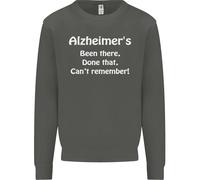 Felpa Divertente Per Bambini Con Frase 'Non Ricordo' Sull'Alzheimer