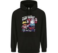 Felpa Divertente Per Bambini Con La Lista Cattiva Di Babbo Natale Xmas