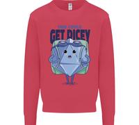 Felpa Divertente Per Bambini RPG Gioco Di Ruolo Get Dicey