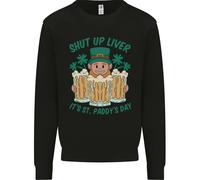 Felpa Divertente Per Bambini Shut Up Liver Per Il Giorno Di San Patrizio