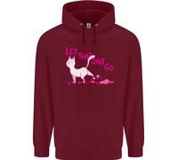 Felpa Divertente Per Gatti Che Lascia Andare Quella Cosa Rude Uomo