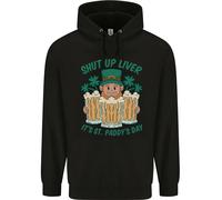 Felpa Divertente Per La Festa Di San Patrizio Shut Up Liver Uomo
