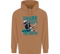 Felpa Divertente Per Subacqueo Shark Ahead Uomo