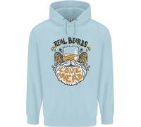 Felpa Divertente Per Uomo Con Barba Reale Ama La Birra Alcolica