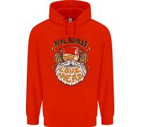 Felpa Divertente Per Uomo Con Barba Reale Ama La Birra Alcolica